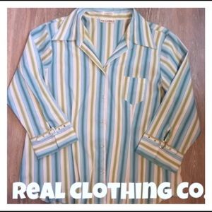 Real Clothing Co Women's  Snap Front Shirt  1X